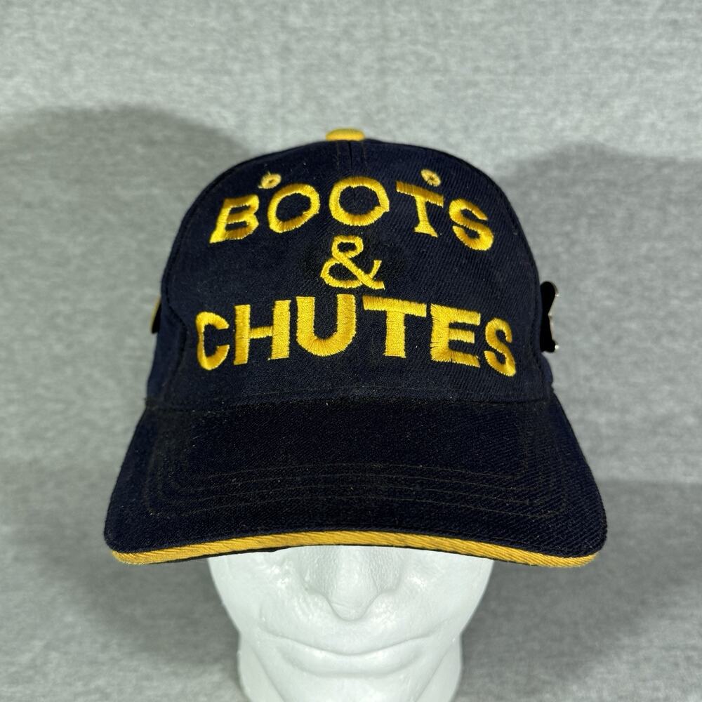 Vintage 1980s US Army Airborne WWII Veterans Hat Boots N Chutes